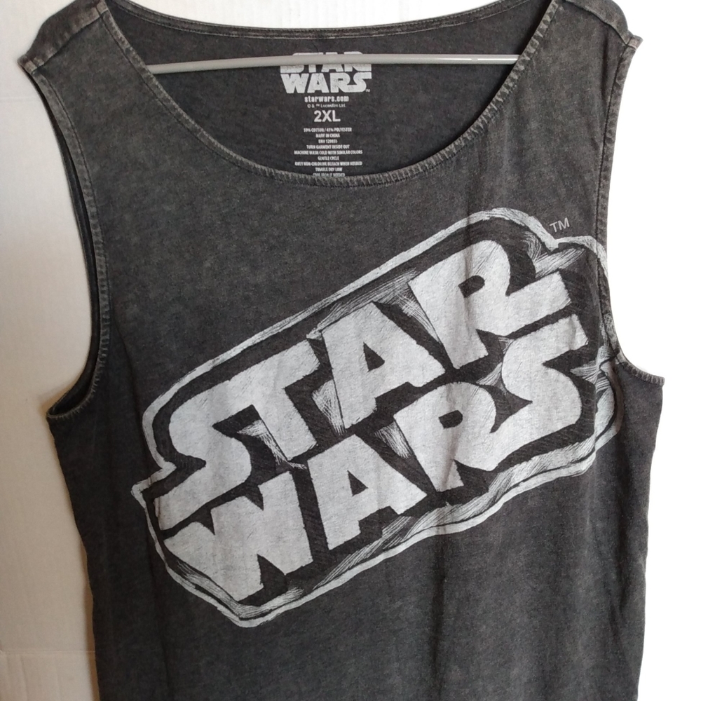 Star Wars Gray Tank Top